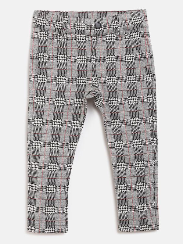 Long Trousers -Check Pattern image number null